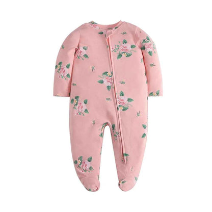 Pyjama bébé fille motifs roses Douceur Enchantée