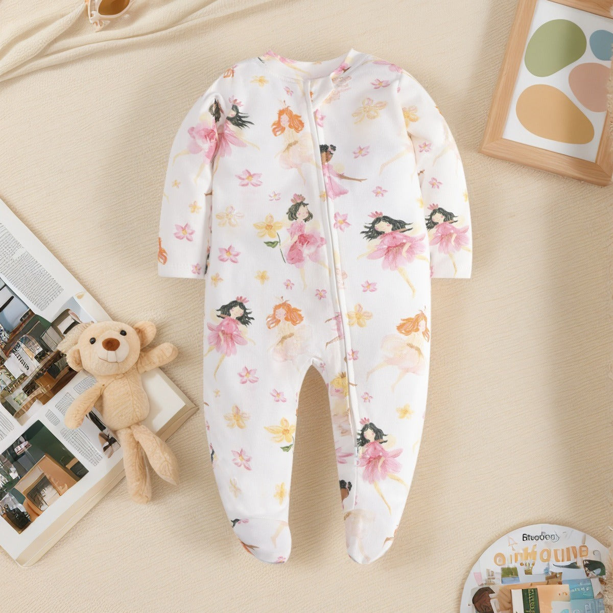 Pyjama bébé fille tissu confortable Douceur Enchantée