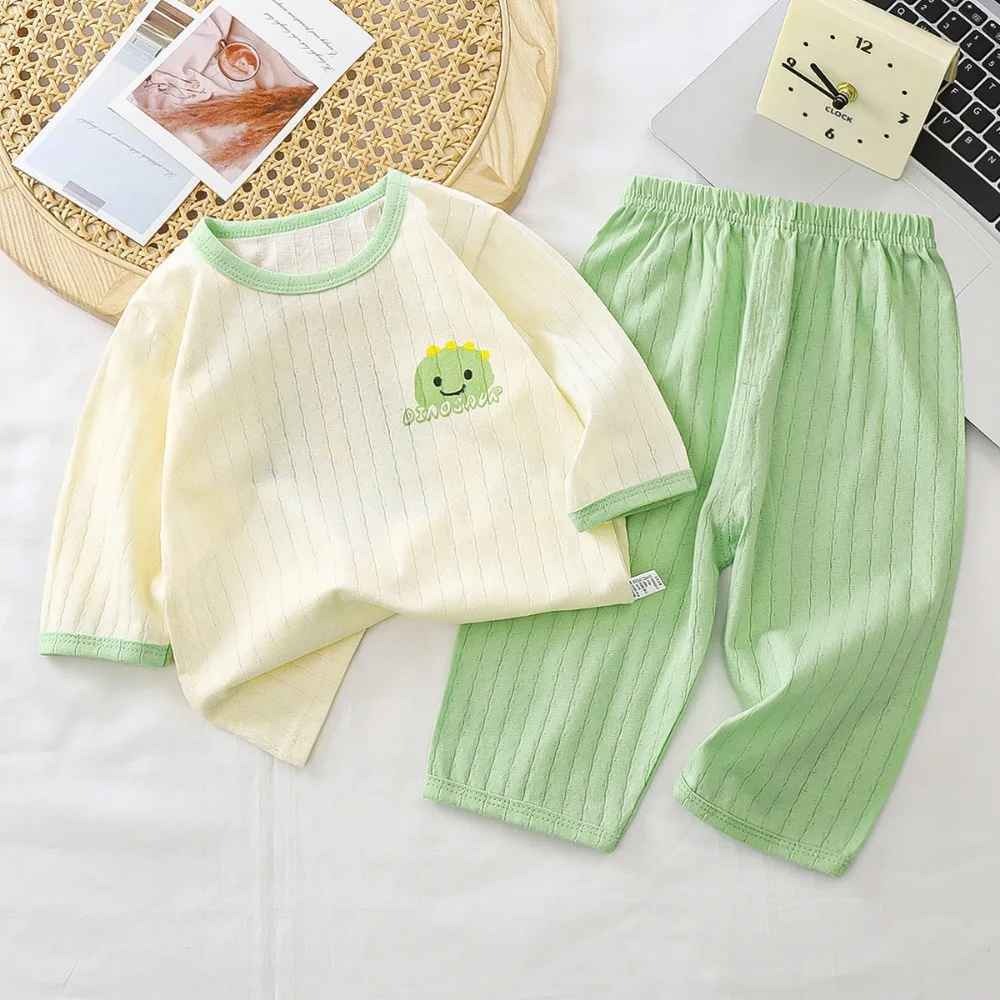 Pyjama bébé garçon doux confortable Dinosaure Coton Naturel