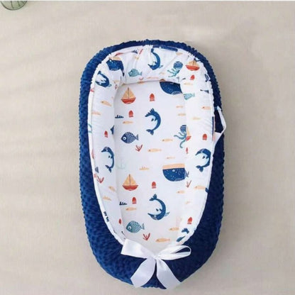 Réducteur bebe motifs marin bleu confortable Cocon Marin