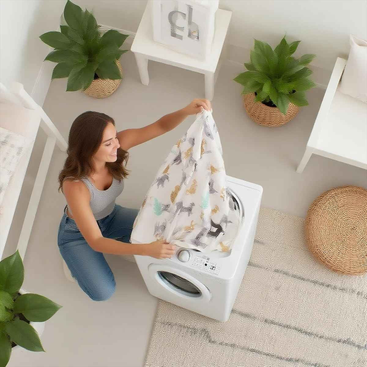 Réducteur de lit bébé cocon en coton respirant dehoussable Cocoon Baby