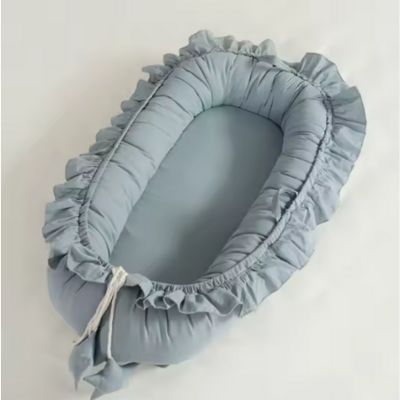 Réducteur de lit bébé doux chaleureux CoconBébé Gris