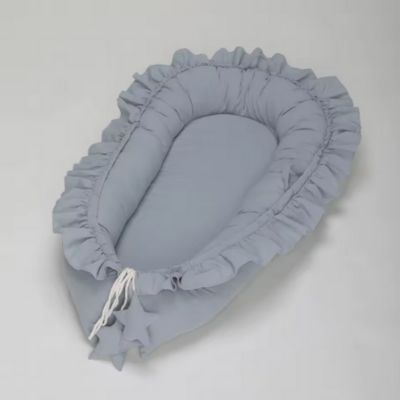 Réducteur de lit bébé doux léger CoconBébé Gris