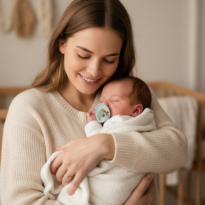Sucette bébé réconfortante Silicone Ultra Doux Ours