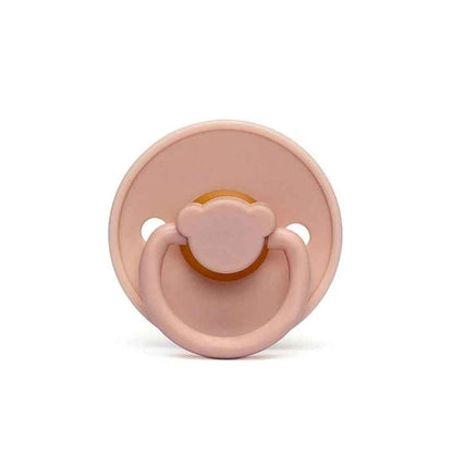 Sucette bébé rose poudre Silicone Ultra-Doux Ours