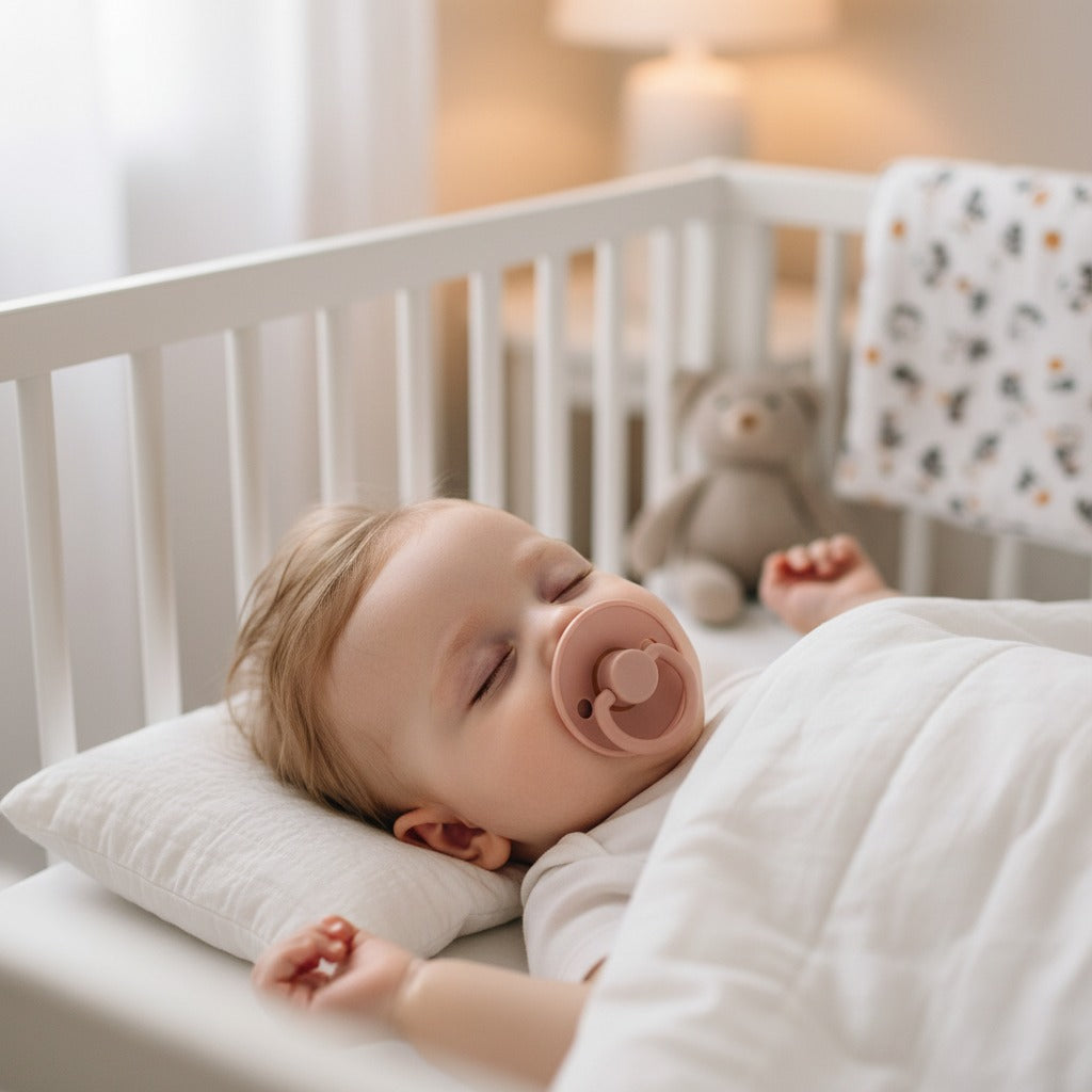 Sucette bebe rose premium TendreLumi