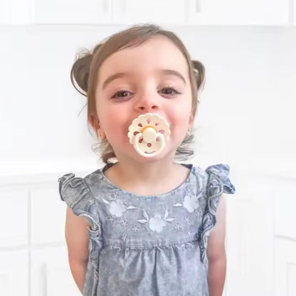 Sucette pour bebe douce apaisante Fleur de Nuit