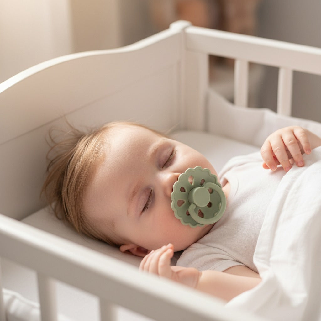 Sucette pour bebe sommeil serein Fleur de Nuit
