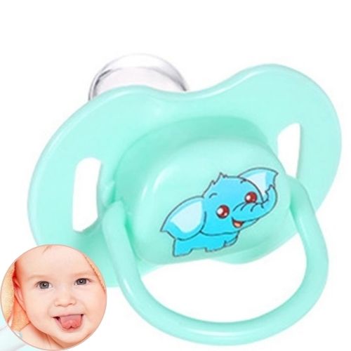 Sucette pour bebe verte Tendres Compagnons