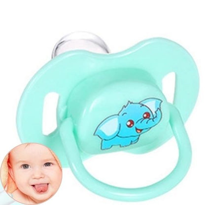 Sucette pour bebe verte Tendres Compagnons