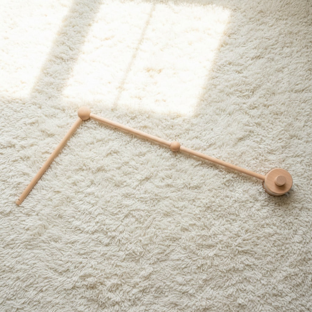 Support Mobile bebe Montgolfière Artisanale