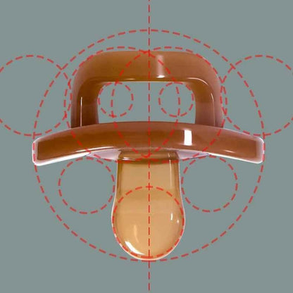 Tétine bébé forme compacte CalinMiel