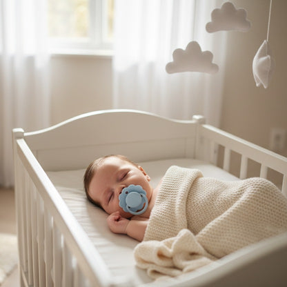 Tetine douce bleue sommeil paisible Beaux Rêves