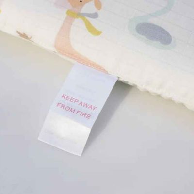 Tour de lit bébé confortable coton certifie Cocon Protecteur Forêt