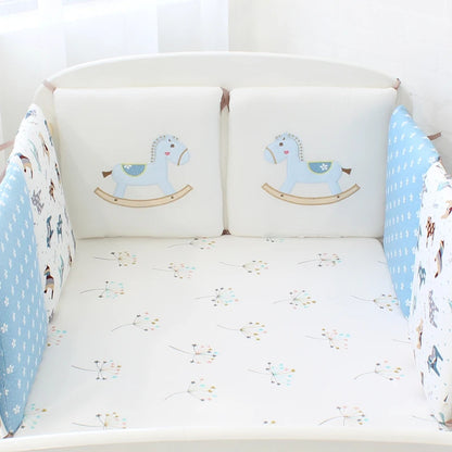 Tour de lit bébé coton nid douillet CHEVAL Cocooning