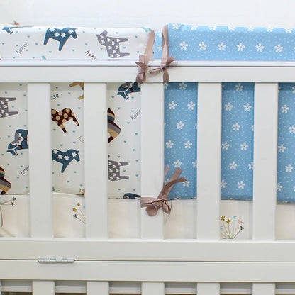 Tour de lit bébé coton rassurant apaisant CHEVAL Cocooning