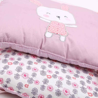 Tour de lit bebe coussins moelleux MAUVE Douceur
