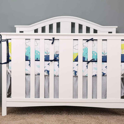 Tour de lit bébé dinosaures sécurisé anti chocs Cocon Doux
