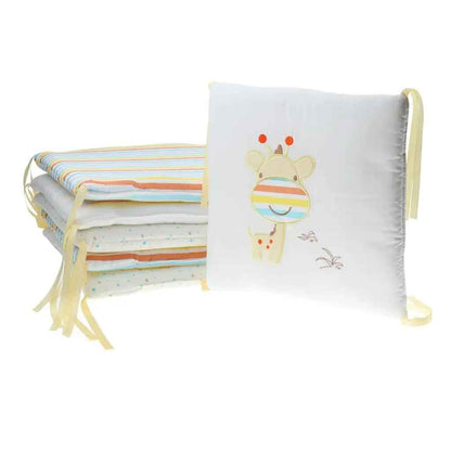 Tour de lit bébé motif mignon panneaux GIRAFE rassurant Cocon Sécurisant