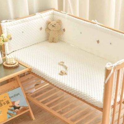 Tour de lit bébé nid douillet anti chocs Cocon Ours Protecteur