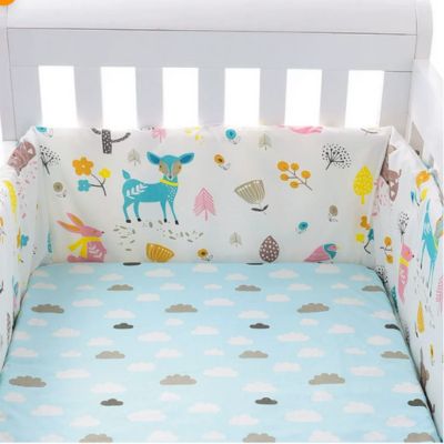 Tour de lit bébé nid douillet protecteur Respirant Oeko Tex