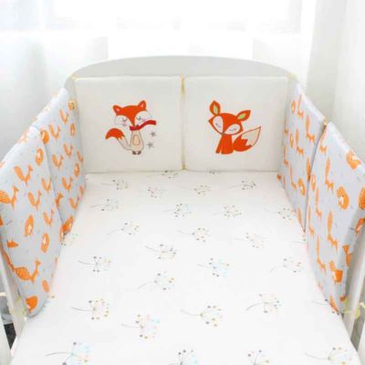 Tour de lit bébé rassurant apaisant Renard Coton Bio