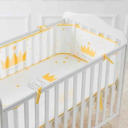 Tour de lit respirant avec attaches sécurisées DreamSafe