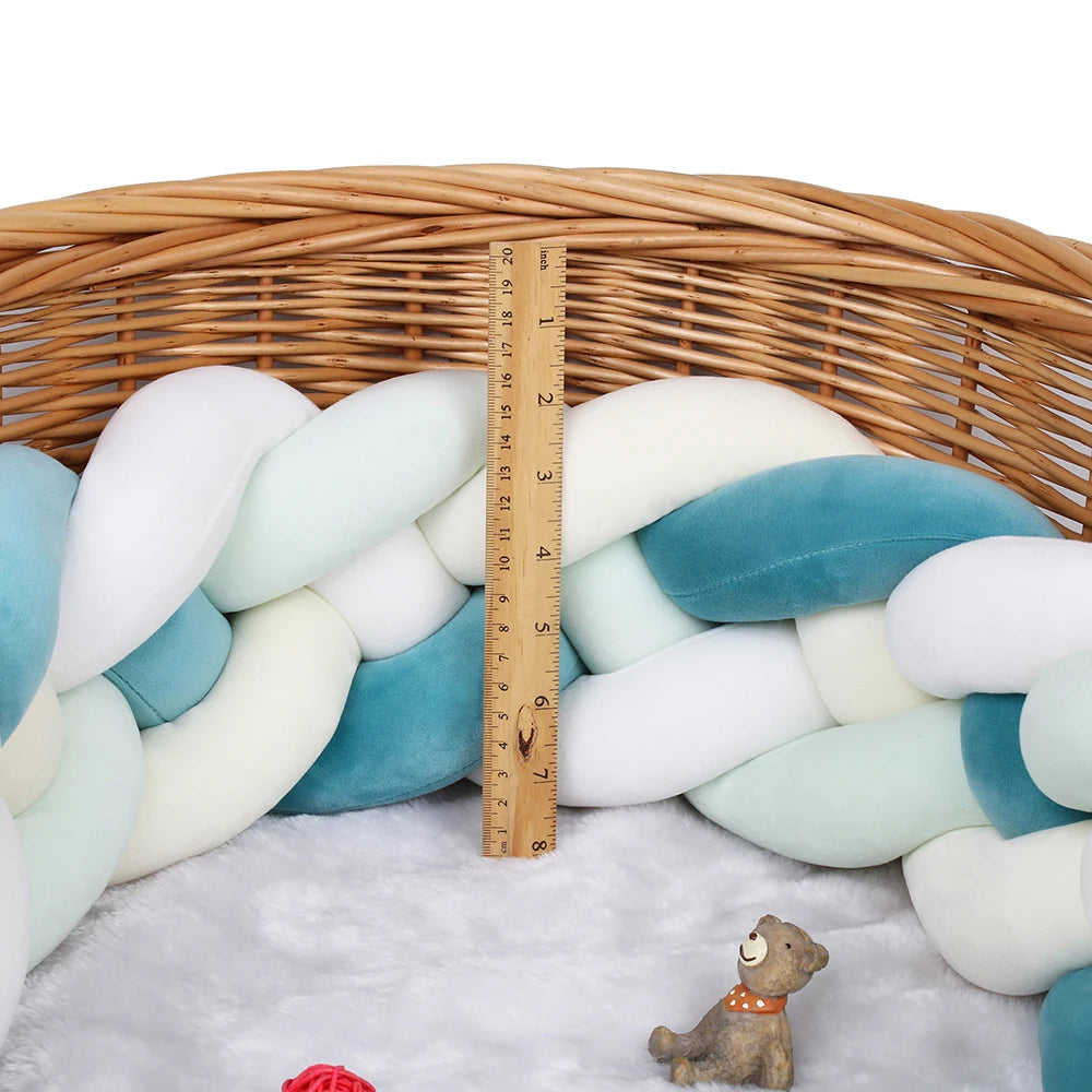 Tour de lit tressé | Velours Douillet