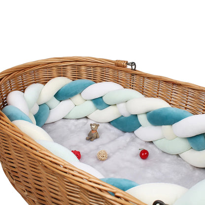 Tour de lit tressé | Velours Douillet