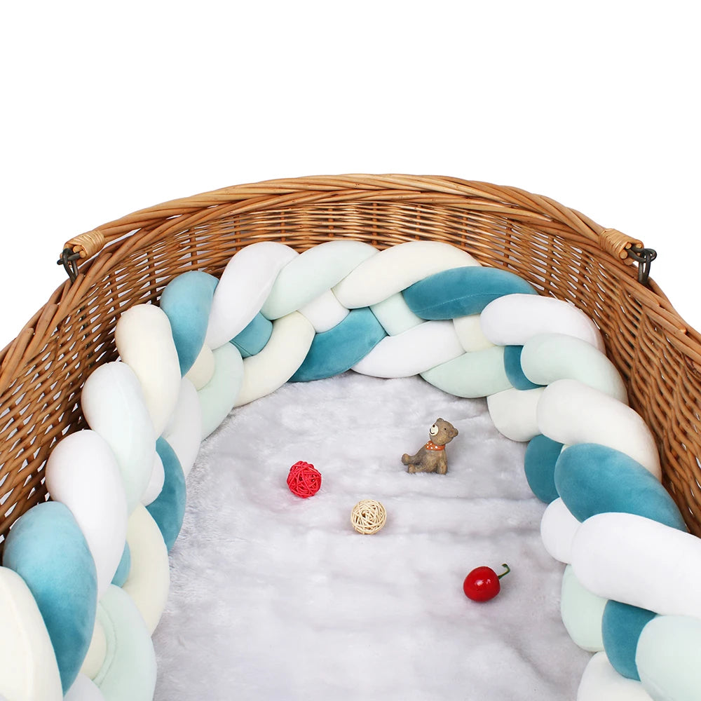 Tour de lit tressé | Velours Douillet