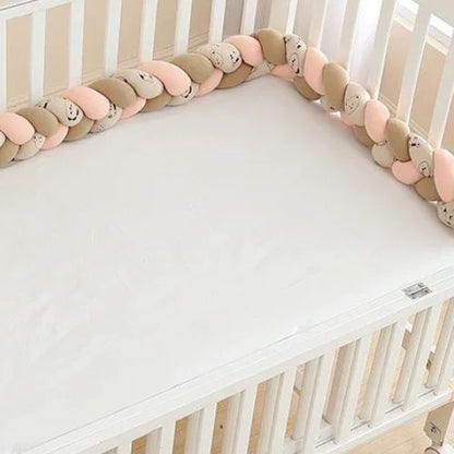 Tresse de Lit Bébé anti chocs rassurant Cocon Doux Sécurisé