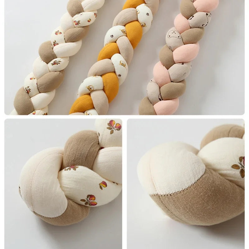 Tresse de Lit Bébé détails Cocon Doux Sécurisé