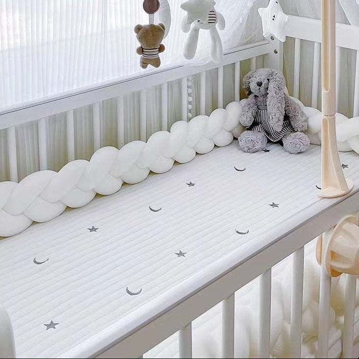 Tresse de Lit Blanche sommeil serein Cocon Sécurisant