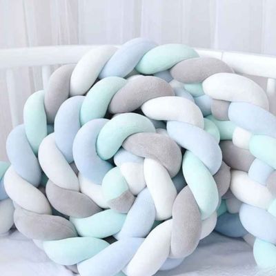 Tresse de lit 3m douce rouleau cocon multicolore