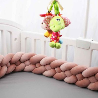 Tresse de lit bebe Rose confortable VeloursCalin