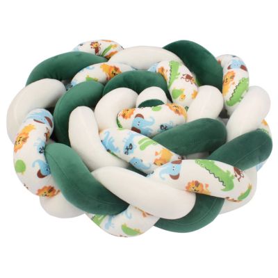 Tresse de lit bébé douce protectrice élégante TwistBumper Safari Douillet