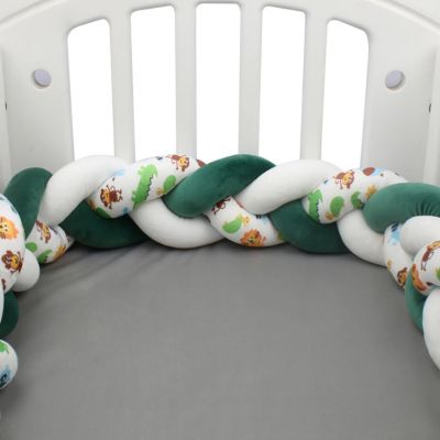 Tresse de lit bébé douce rassurante apaisante TwistBumper Safari Douillet