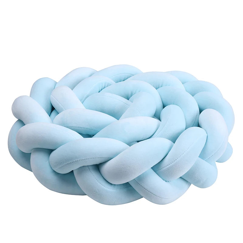Tresse de lit bleu douce protectrice Cocon Douillet