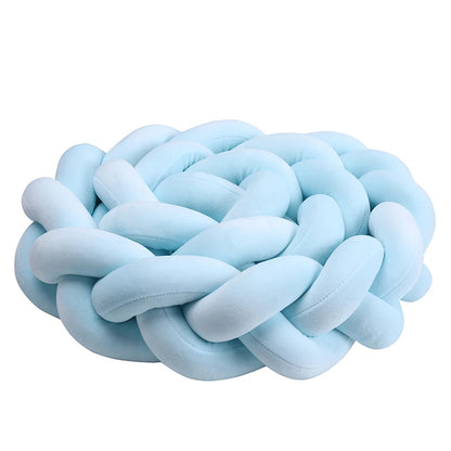 Tresse de lit bleu douce protectrice Cocon Douillet