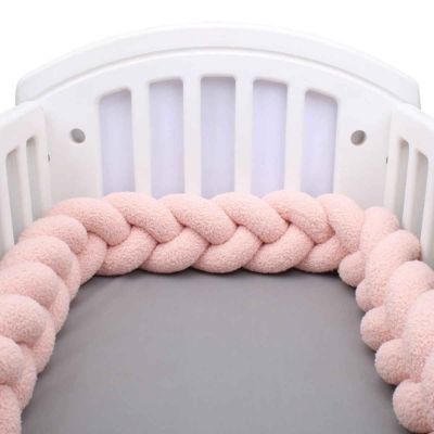 Tresse de lit douce confortable Rose Mouton Douillet