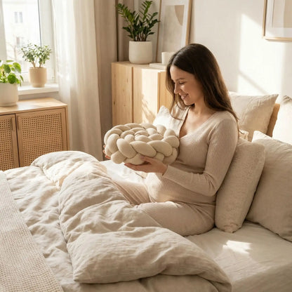 Tresses de lit blanc casse cadeau naissance Sécurisantes