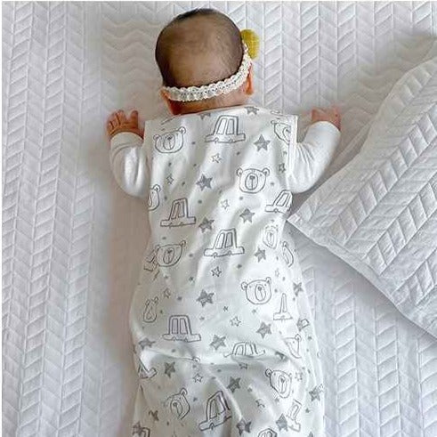 Turbulette en coton bio pour bébé 3-18 mois sommeil serein Nuits Sécurisées