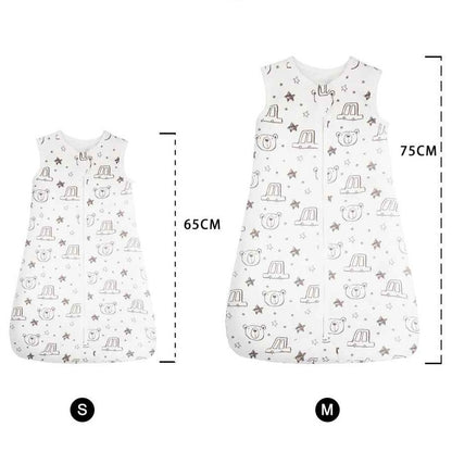 Turbulette en coton bio pour bébé 3-18 mois tailles Nuits Sécurisées