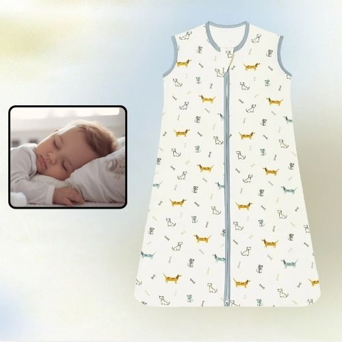 Turbulette été motifs chiens Coton Doux