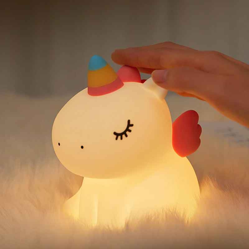 Veilleuse bébé Lumière douce chaleureuse Lueur de Licorne