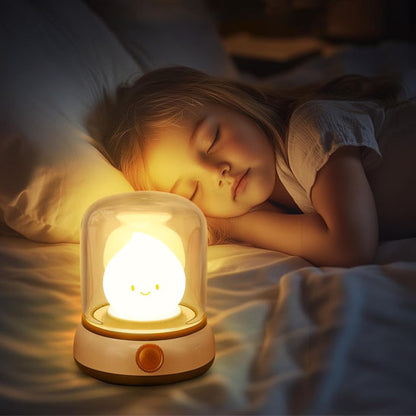 Veilleuse bébé lumineuse pour sommeil paisible BougieFlamme