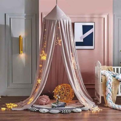 Voile berceau coin chaleureux Dôme Rose Claire