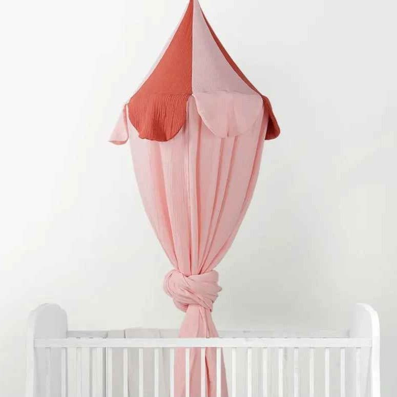 Voile pour lit bebe anti moustiques Cocooning