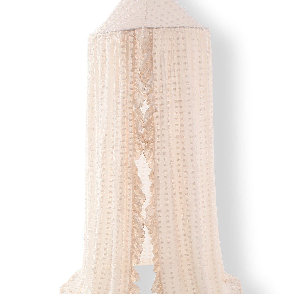 Voile pour lit bebe beige Cocon Protecteur