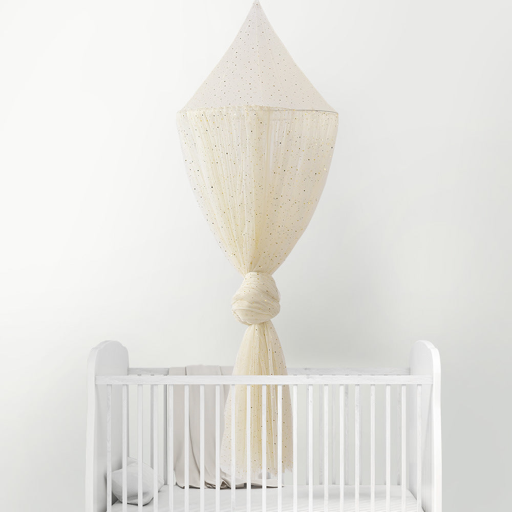 Voile pour lit bebe douce protecteur Étoilé